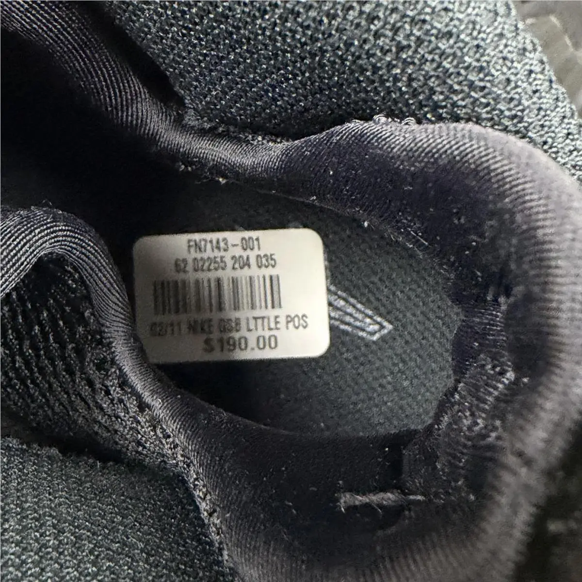 Nike shoes - Nike Little Posite - Little Posite - Black 10