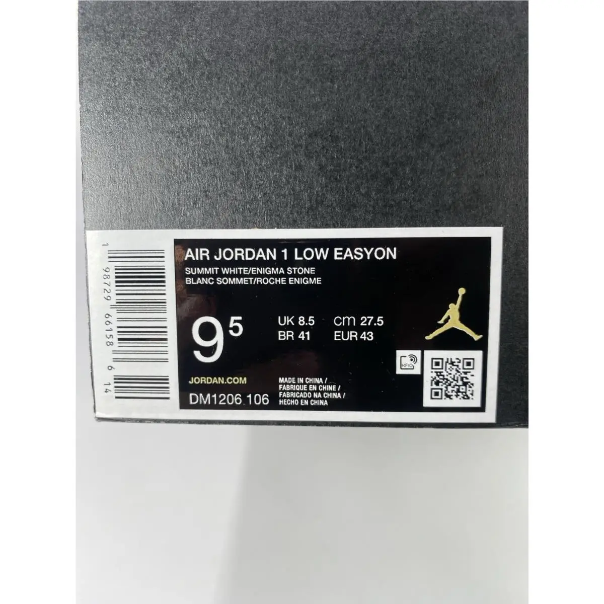 Nike shoes - Nike Air Jordan 1 - Air - DM1206-106 - Summit White/Enigma Stone (UPC: 198729661586) 8