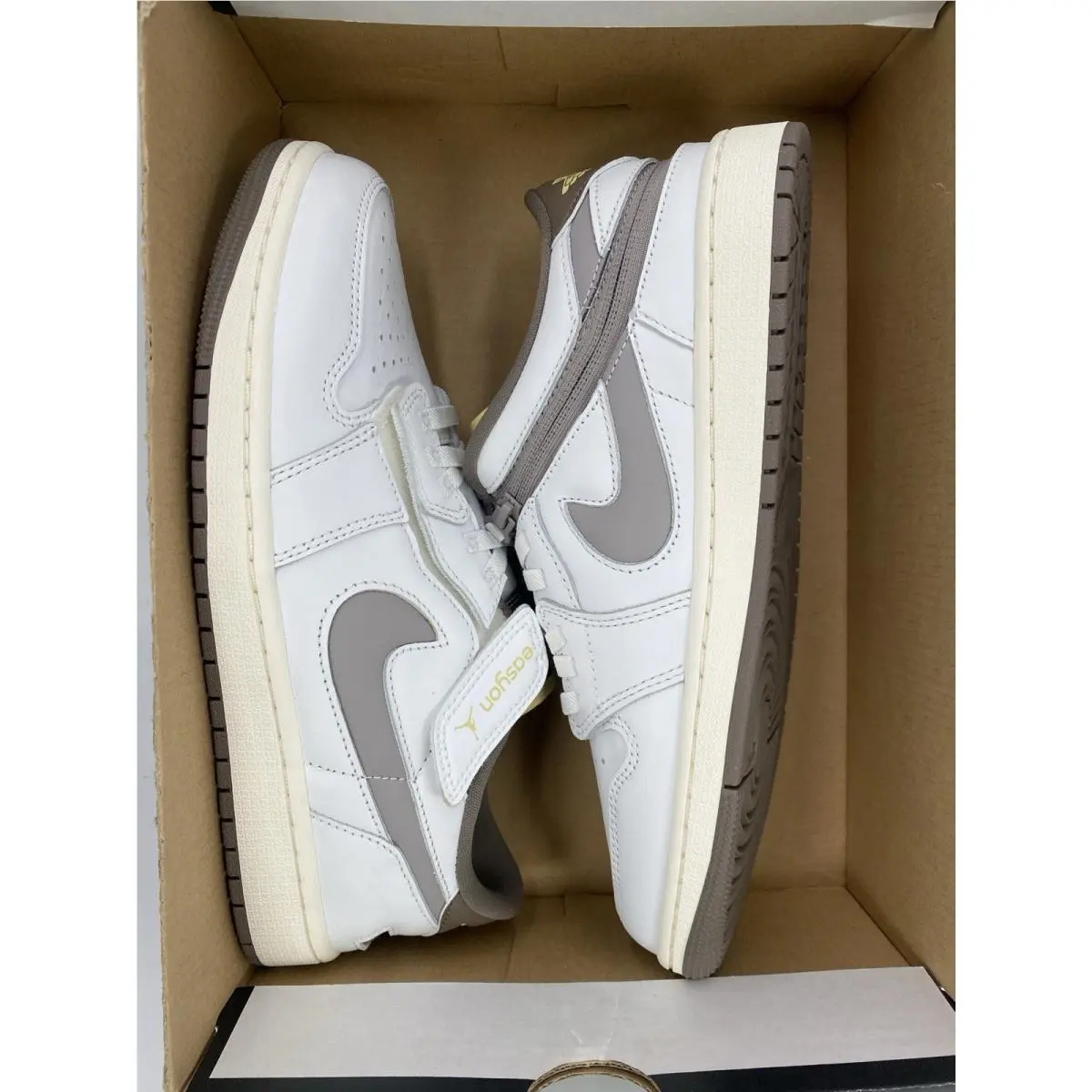Nike shoes - Nike Air Jordan 1 - Air - DM1206-106 - Summit White/Enigma Stone (UPC: 198729661586) 7