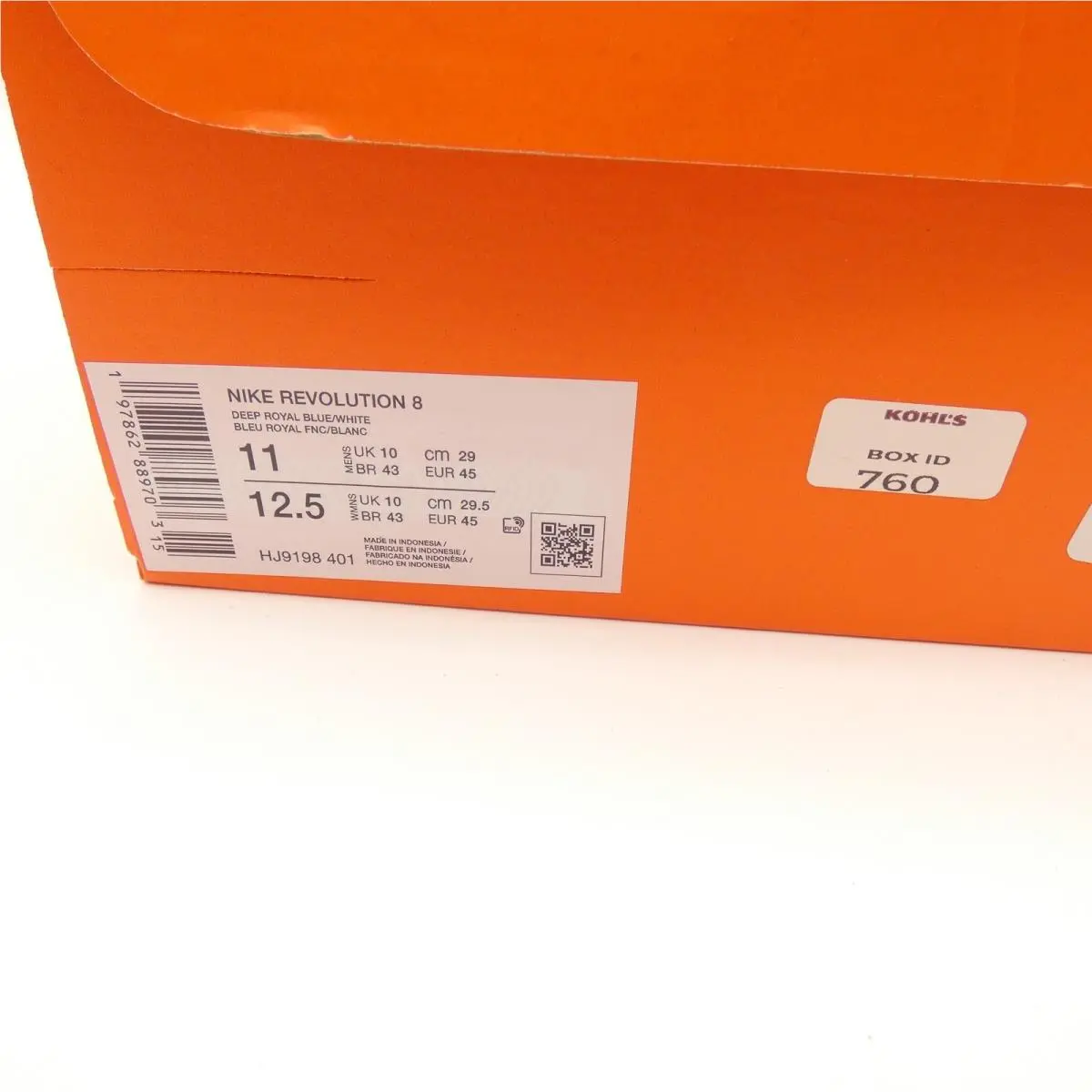 Nike shoes - Nike Revolution 8 - Revolution - Blue 4