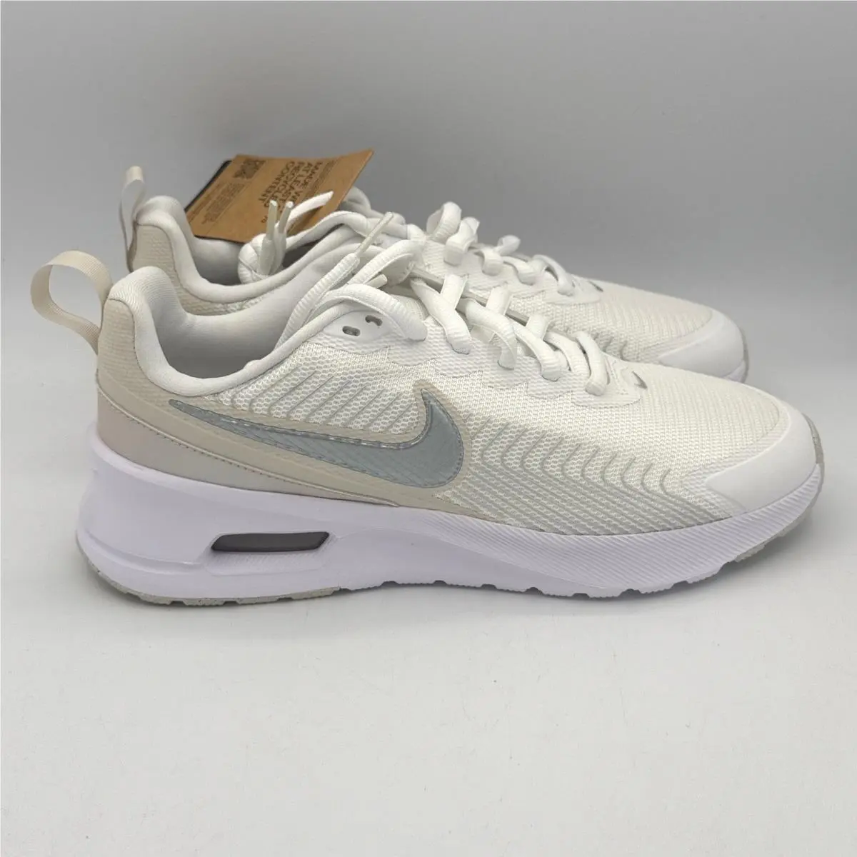Nike Air Max Nuaxis SE Women Running Shoes 9 Summit White Silver IB4341-100