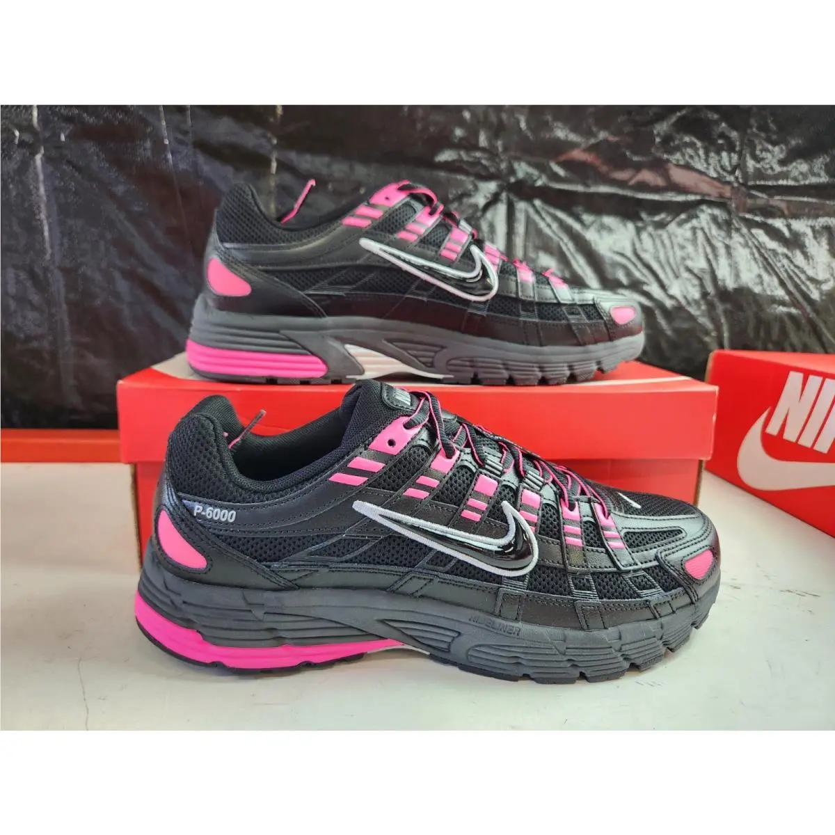 Nike shoes - Nike P-6000 - Black/Pink 0