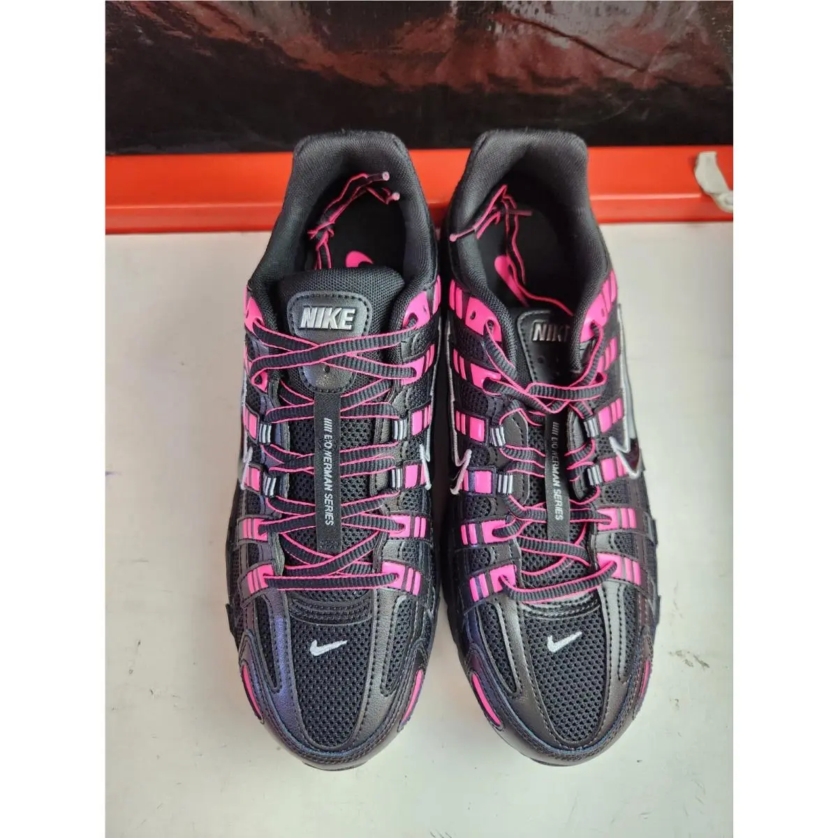 Nike shoes - Nike P-6000 - Black/Pink 2
