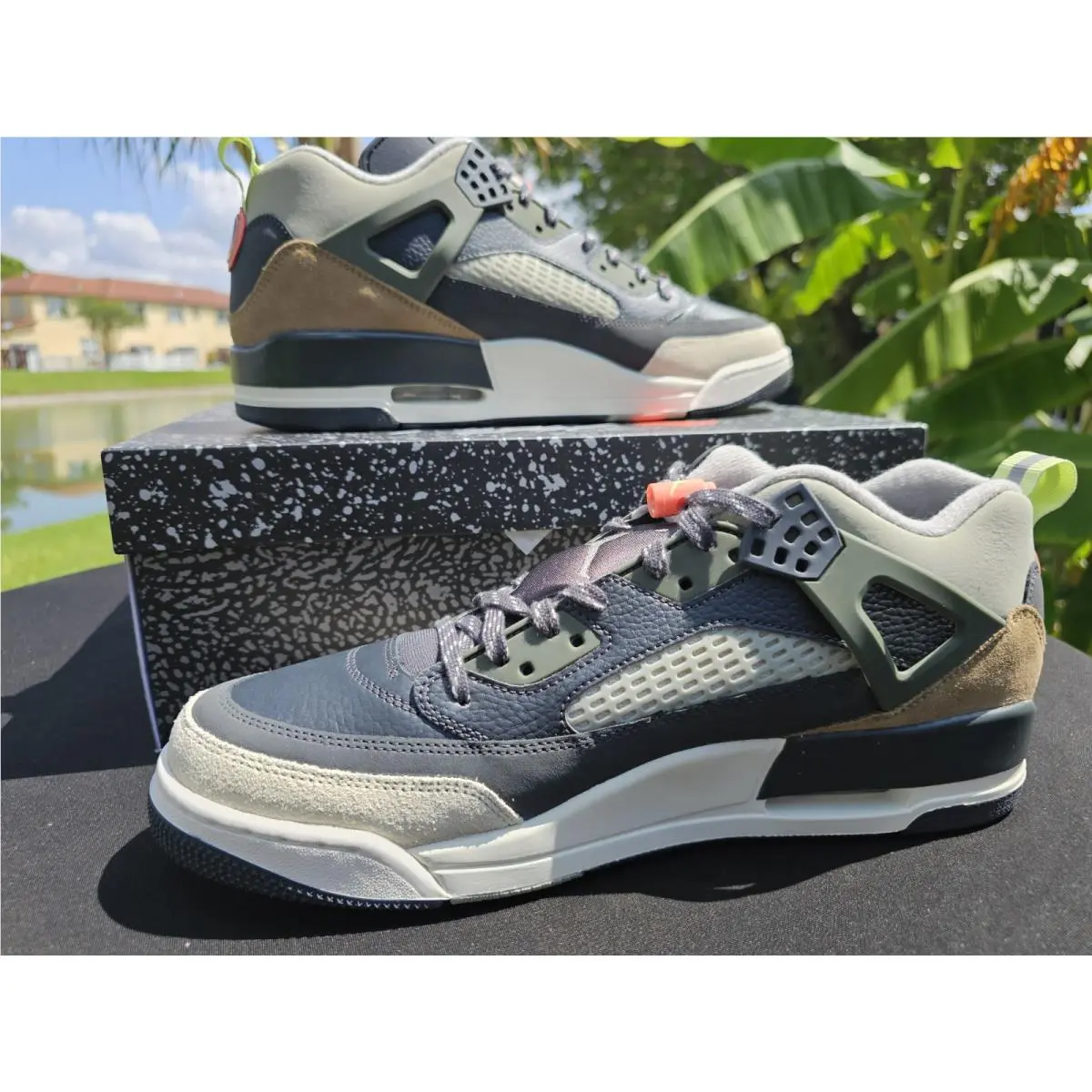 Size 13 Nike Air Jordan Spizike Low Fashion Men`s Sneakers Shoes FQ1759-007