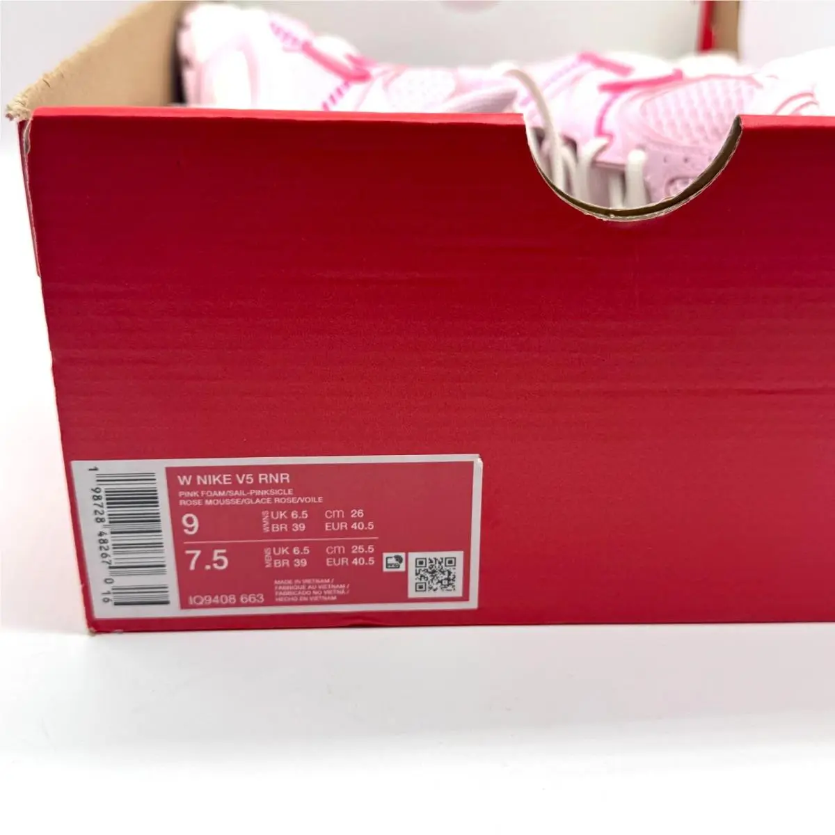 Nike shoes - Nike V5 RNR - RNR - HQ7901-001 - Pink (UPC: 198728482670) 8