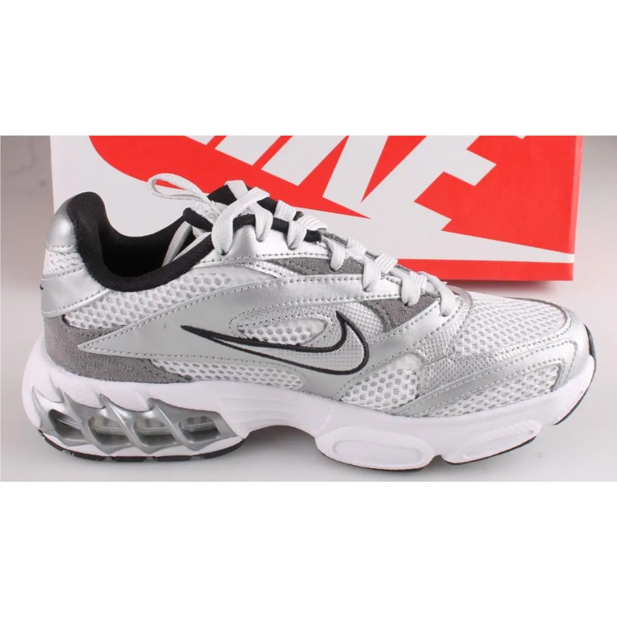 Nike shoes - Nike Zoom Air - Zoom Air - Photon Dust/White/Smoke Grey/Metallic Silver (UPC: 195868897241) 2