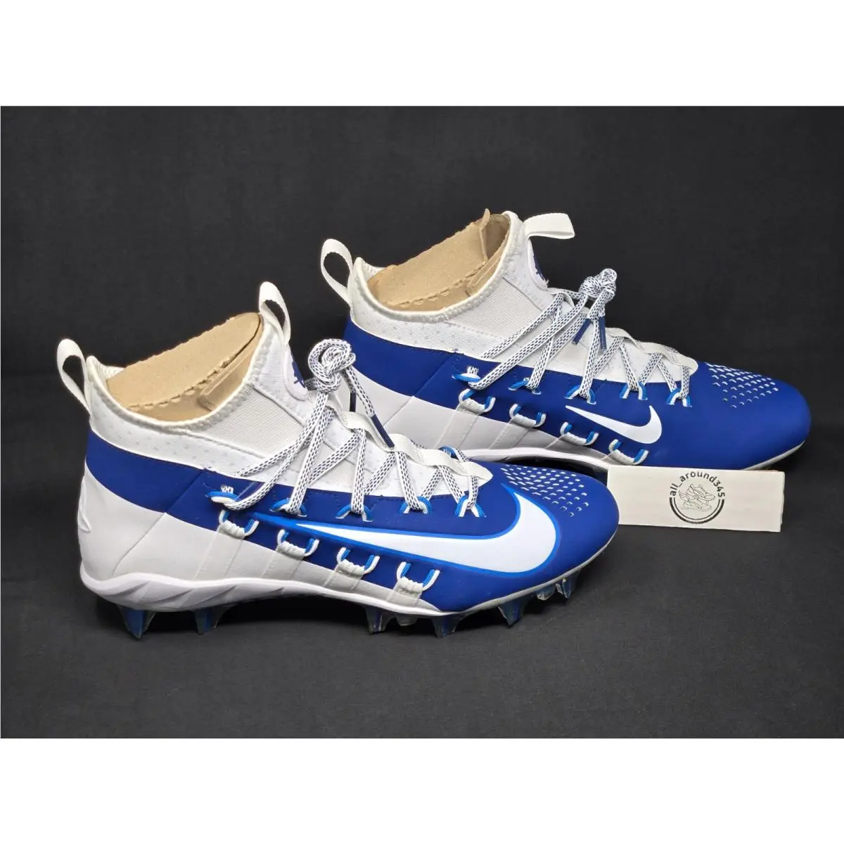 Nike shoes - Nike Alpha Huarache 6 Elite LAX - 880409-104 - White (UPC: 191887679196) 2