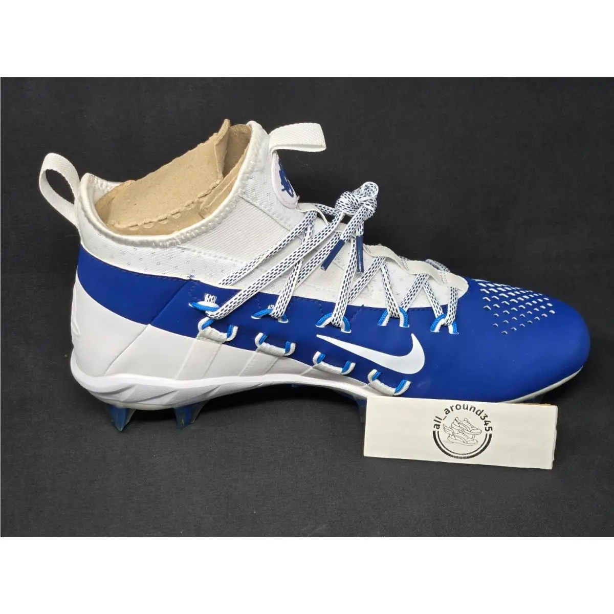 Nike shoes - Nike Alpha Huarache 6 Elite LAX - 880409-104 - White (UPC: 191887679196) 3