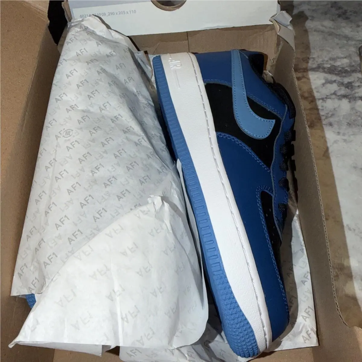 Nike shoes - CT3839 012 - Black/Court Blue/White/Dutch Blue 1