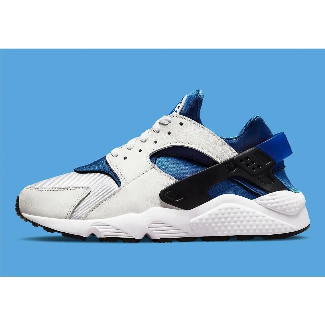 Nike Air Huarache OG Mens Size 9 White Metro Blue Royal Gym DD1068 106