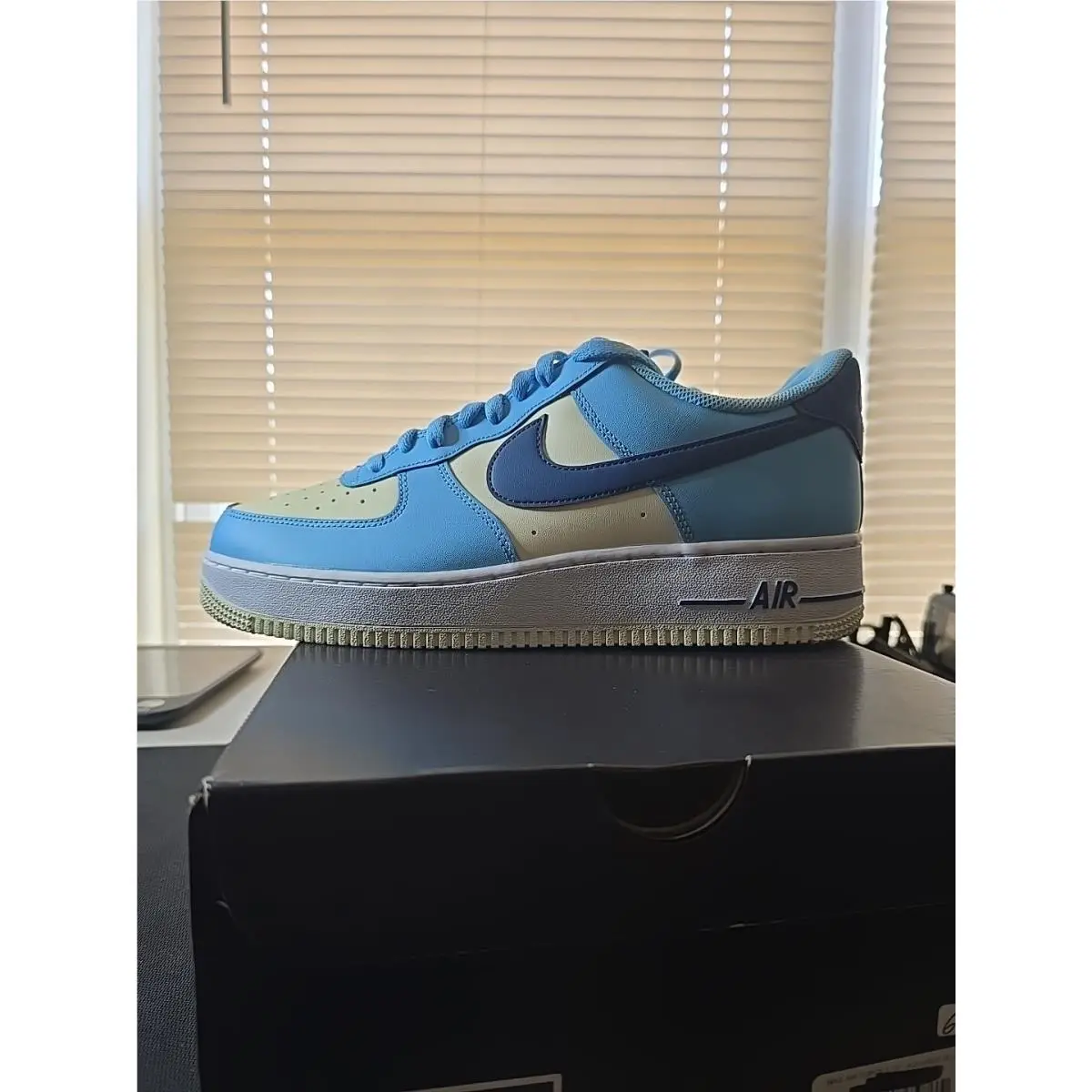 Nike shoes - Nike Air Force 1 - Air Force - HF4837-407-SIZE - Blue 1