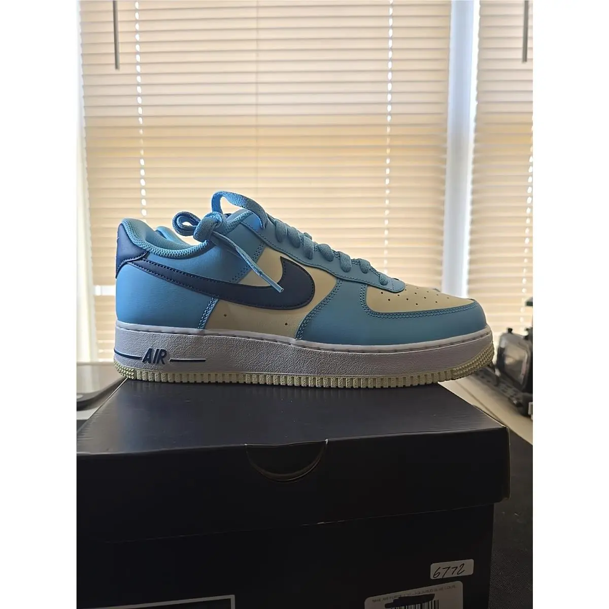 Nike shoes - Nike Air Force 1 - Air Force - HF4837-407-SIZE - Blue 2
