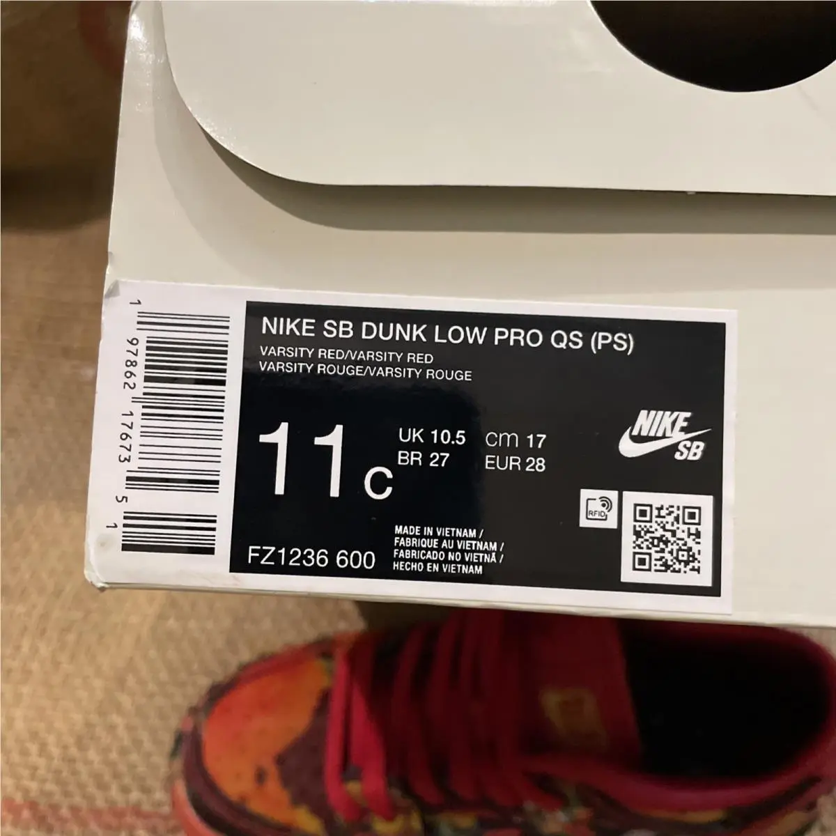 Nike shoes - Nike Dunk SB - Dunk - Red (UPC: 197862176735) 11