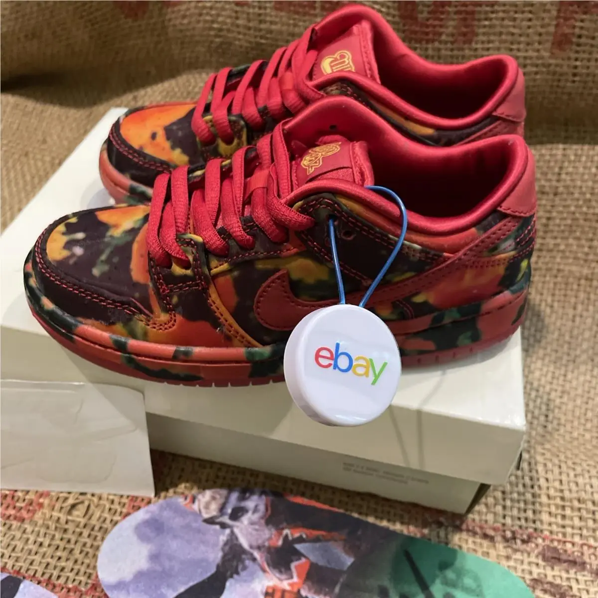 Nike shoes - Nike Dunk SB - Dunk - Red (UPC: 197862176735) 4