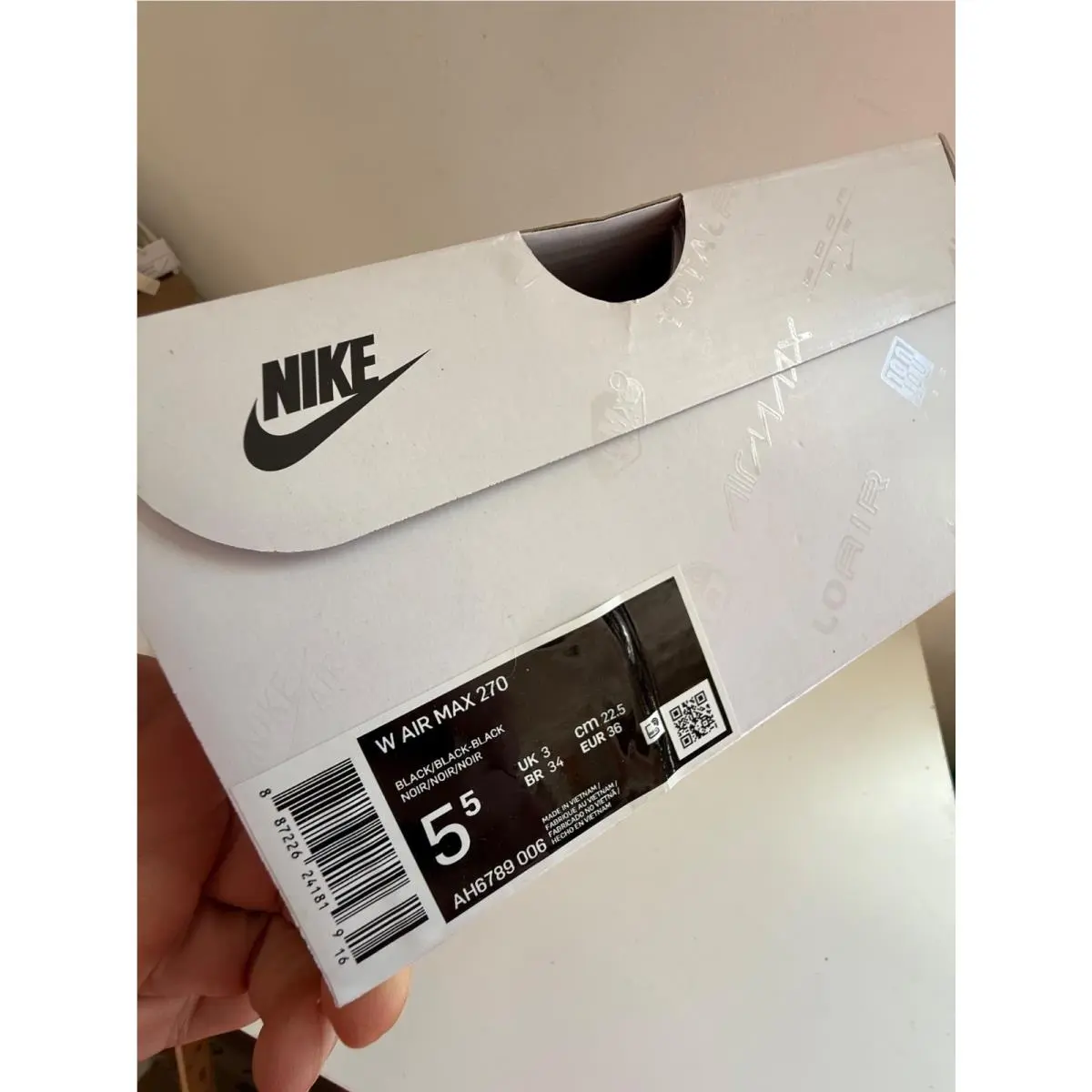 Nike shoes - Nike Air Max 270 - Air Max - Black 7