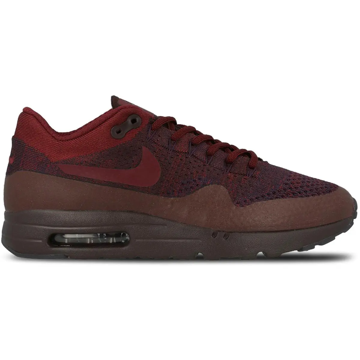 Size 11.5 Nike Air Max 1 Ultra Flyknit Grand Purple/team Red