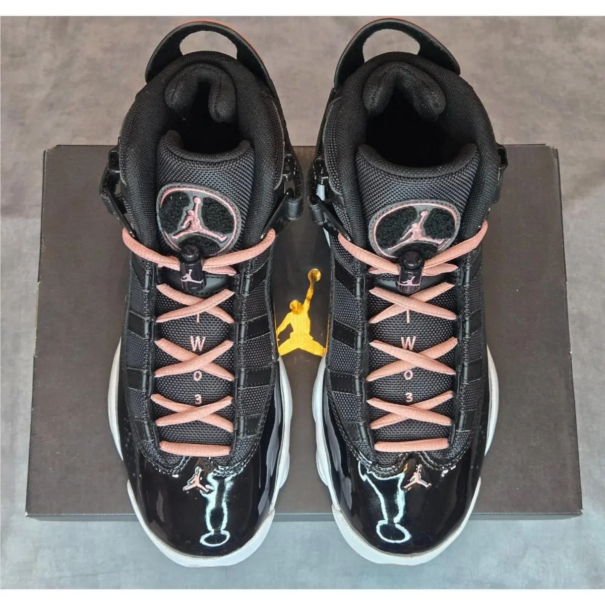 Nike shoes - Jordan 6 Rings - Rings - 323419-068 - Black 0