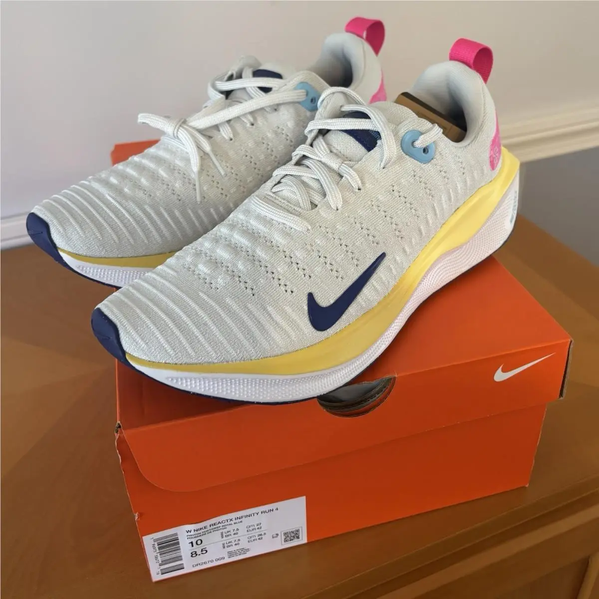 Nike shoes - Nike ReactX Infinity Run 4 - White (UPC: 196975586721) 2