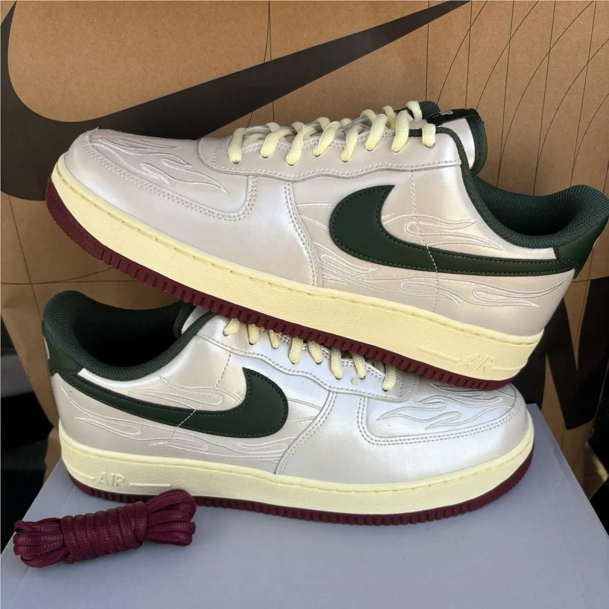 Nike shoes - Nike Air Force 1 - Air Force - IR5896 - Green 0