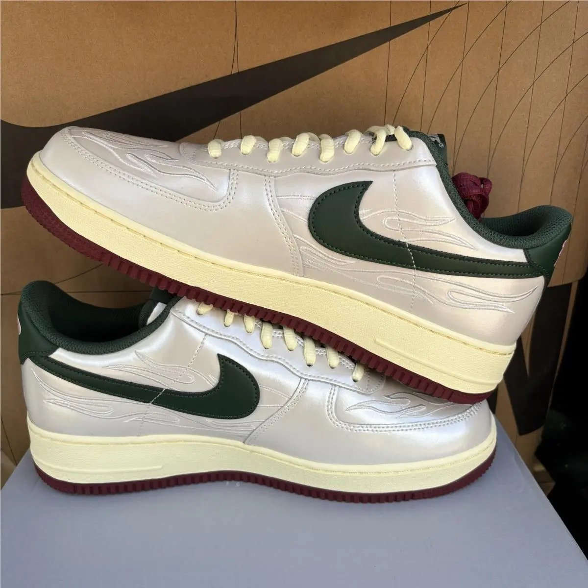 Nike shoes - Nike Air Force 1 - Air Force - IR5896 - Green 1