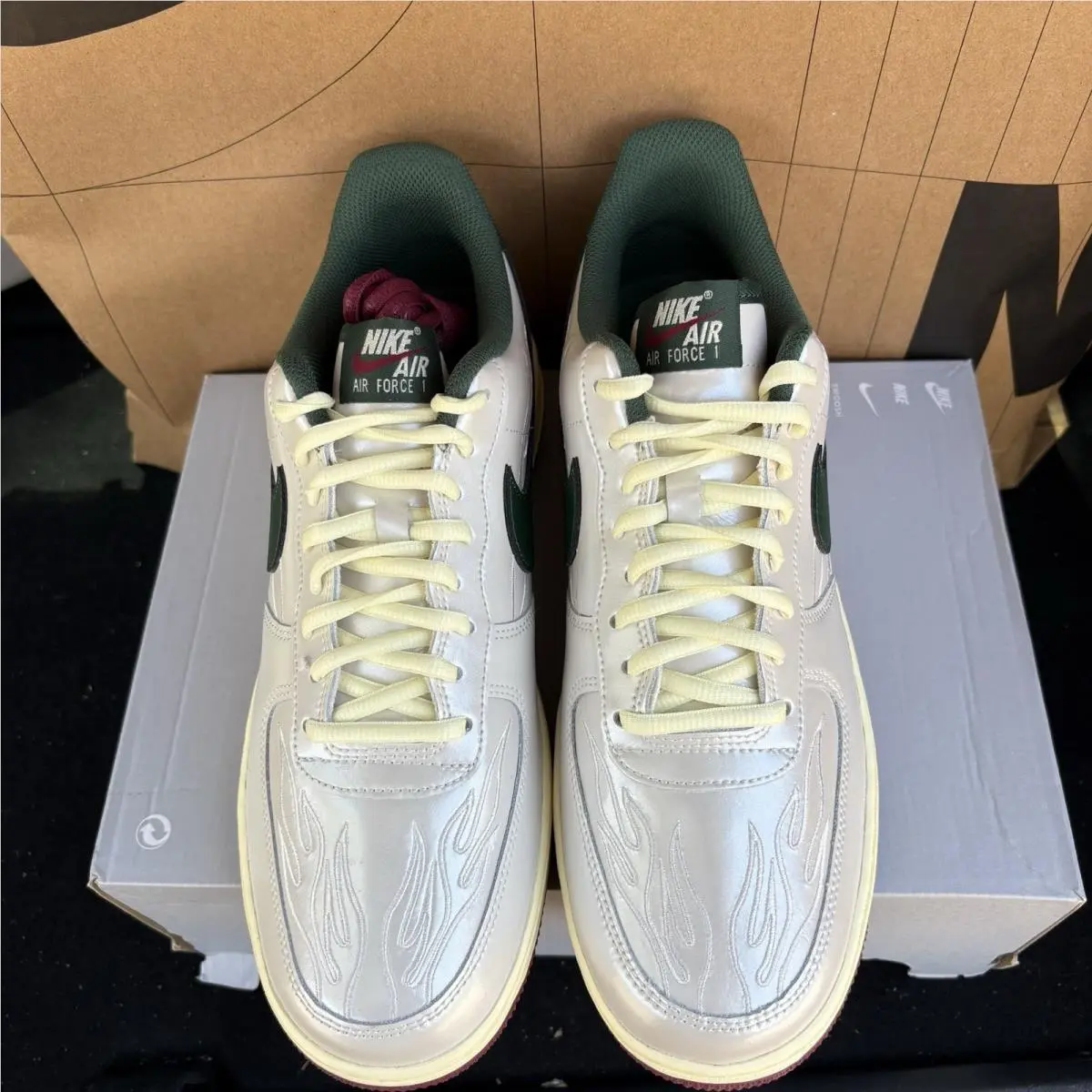Nike shoes - Nike Air Force 1 - Air Force - IR5896 - Green 2