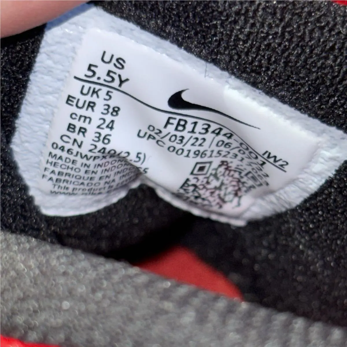 Nike shoes - Nike Air More Uptempo - Air More Uptempo - Black/University Red 6