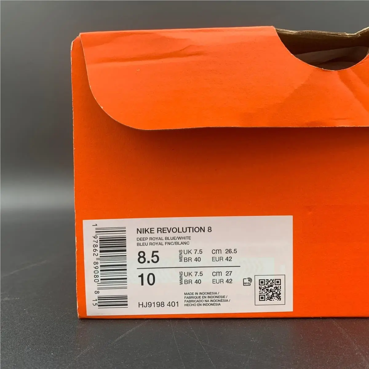 Nike shoes - Nike Revolution 8 - Revolution - Blue 9
