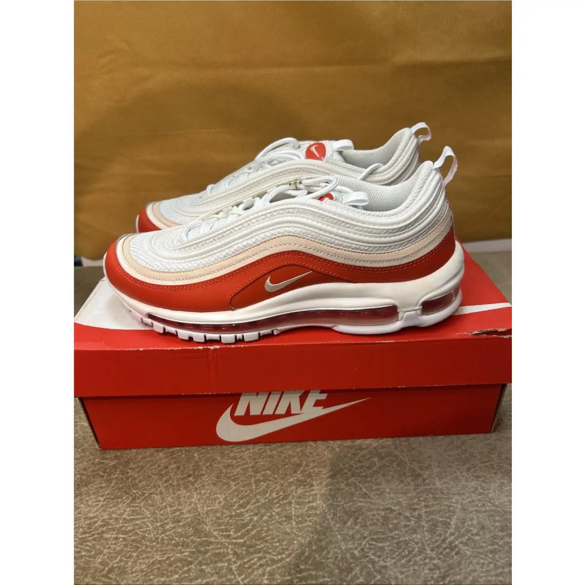 Nike shoes - Nike Air Max 97 - Air Max - FN6869-633 - White, Red (UPC: 0196968195053) 0