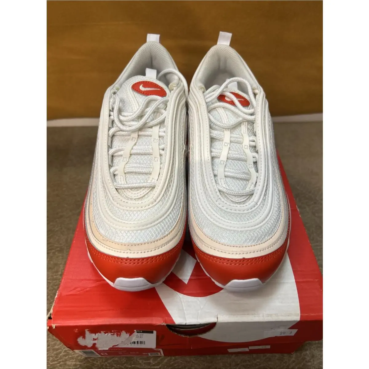 Nike shoes - Nike Air Max 97 - Air Max - FN6869-633 - White, Red (UPC: 0196968195053) 1
