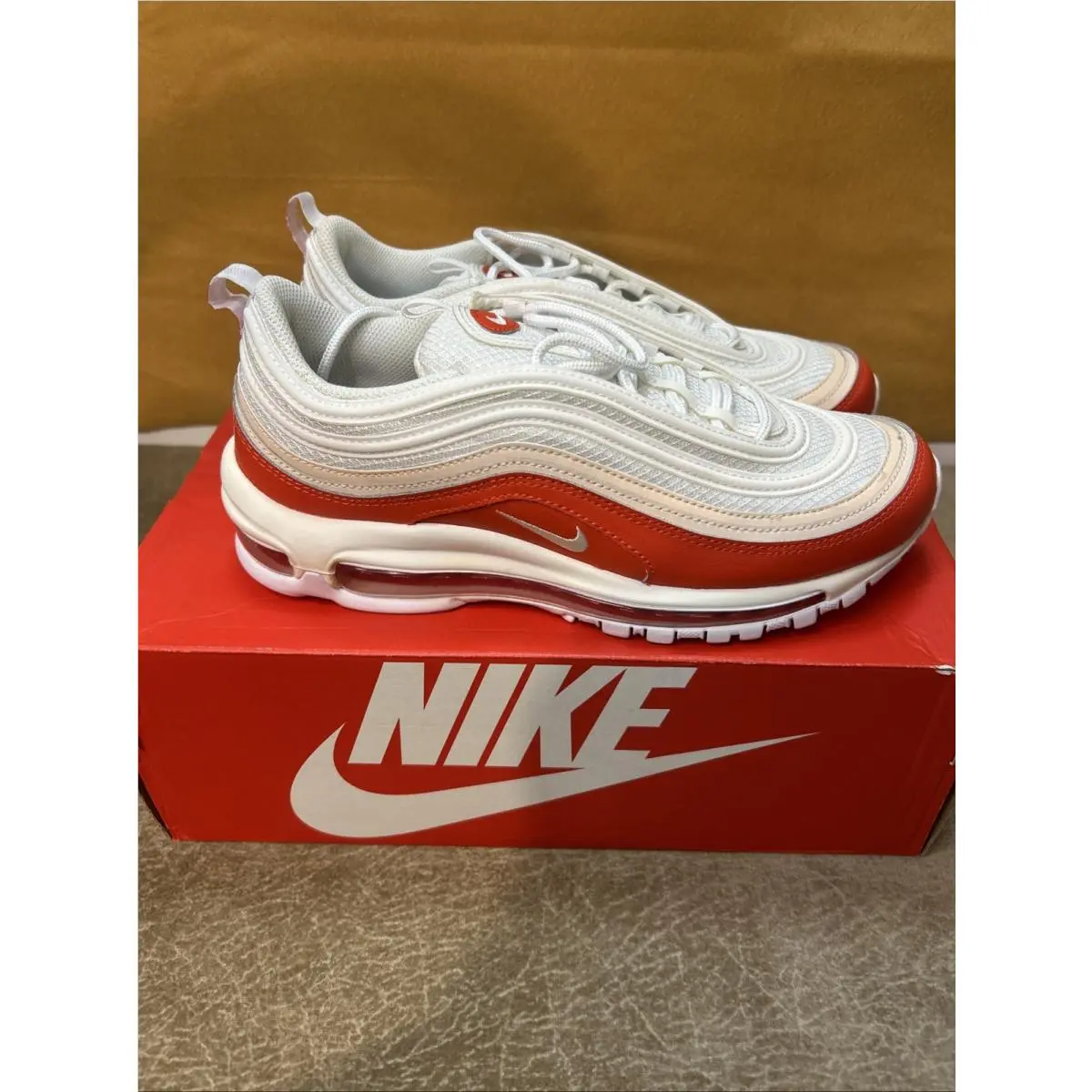 Nike shoes - Nike Air Max 97 - Air Max - FN6869-633 - White, Red (UPC: 0196968195053) 2