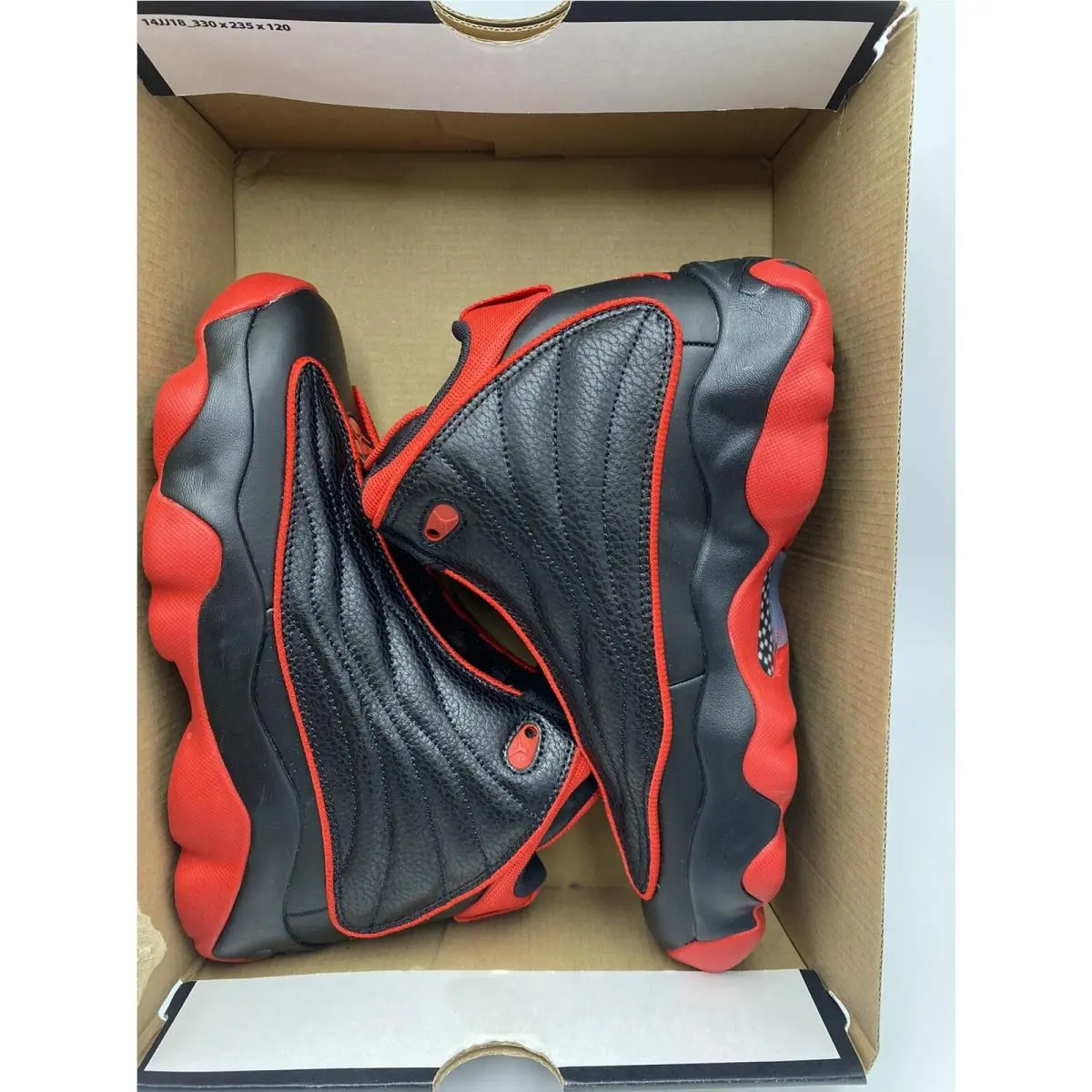 Nike shoes - Jordan Pro - Pro - DC7911 006 - Black/University Red (UPC: 195238864637) 5
