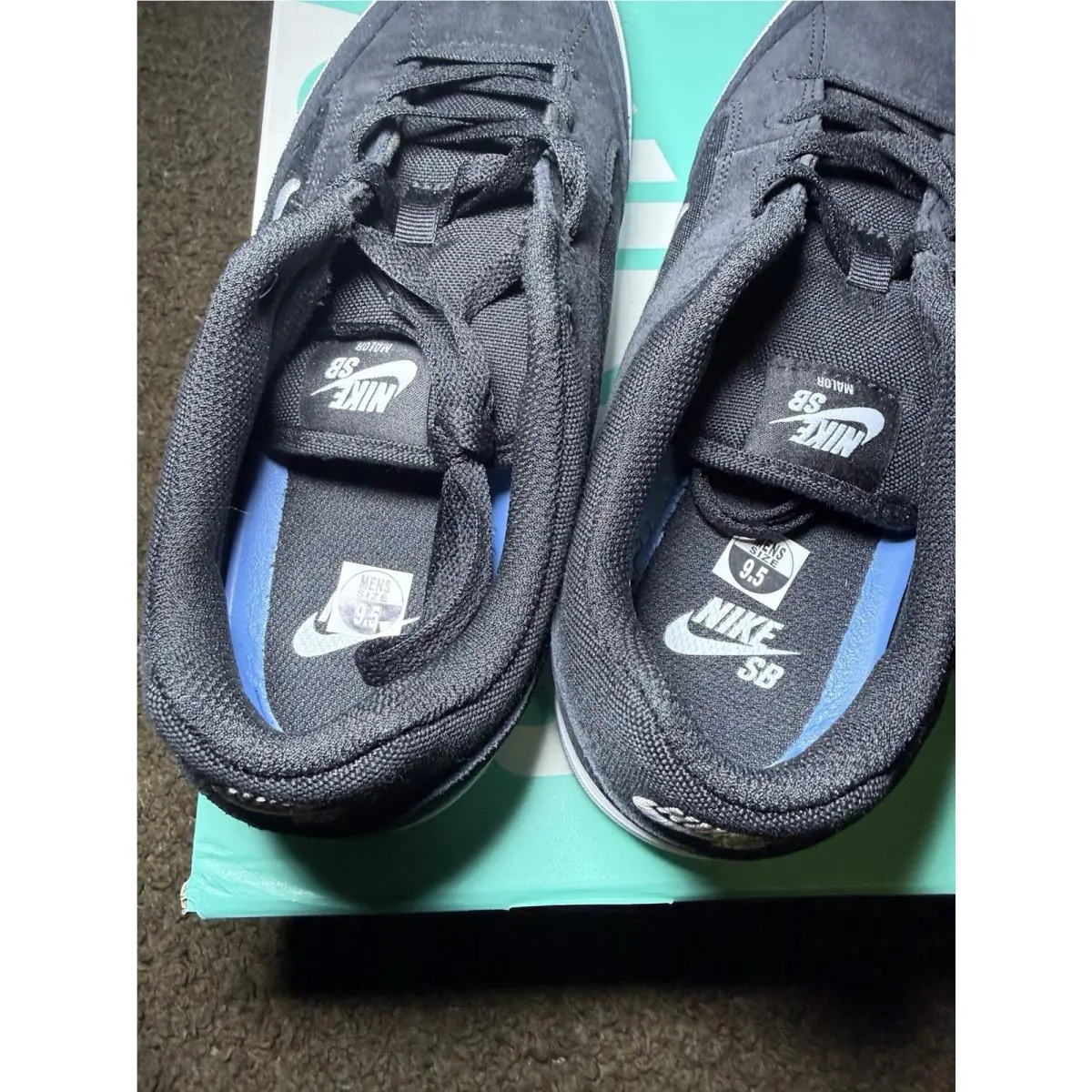 Nike shoes - Nike SB Malor - Malor - Black/Black/White/White 6