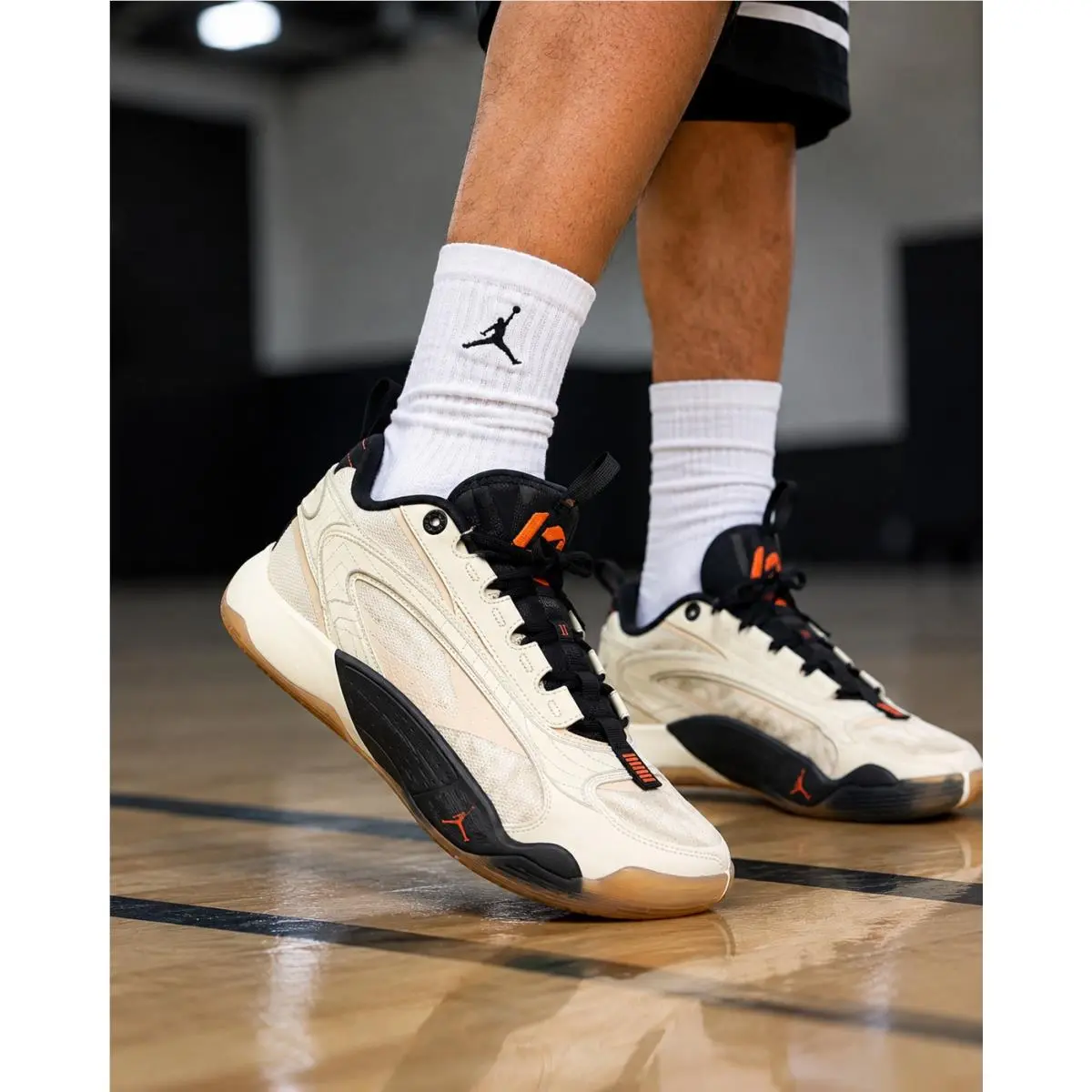Nike shoes - Jordan Luka 2 - Luka - DX8733-100 - Coconut Milk, Black, Orange 9