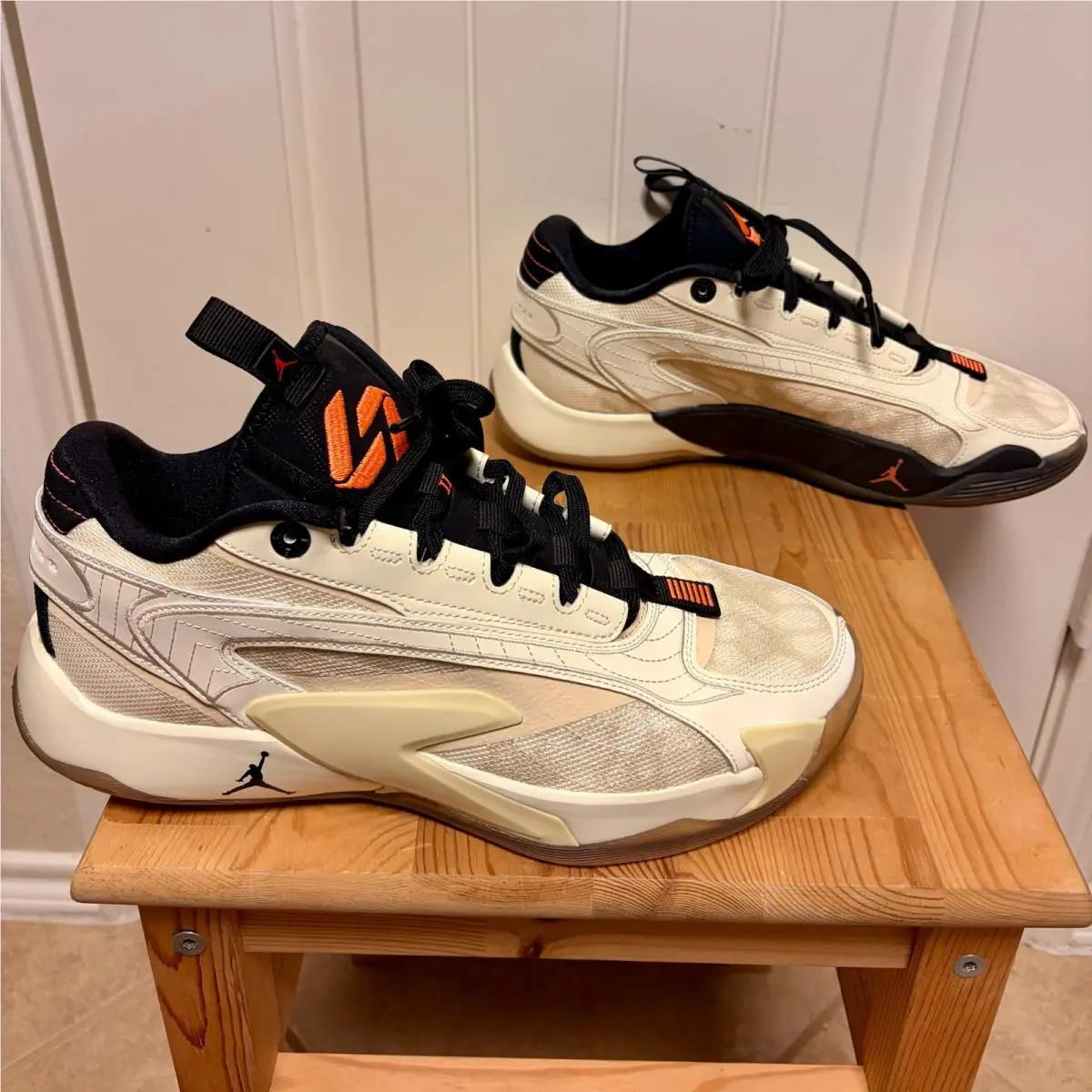 Nike shoes - Jordan Luka 2 - Luka - DX8733-100 - Coconut Milk, Black, Orange 5
