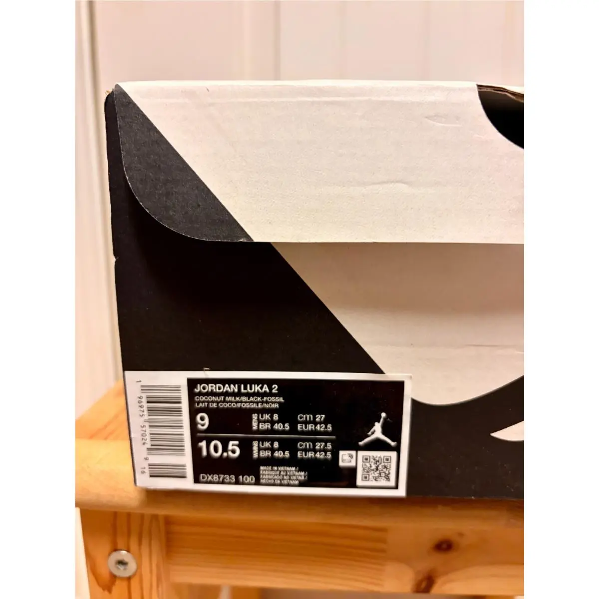 Nike shoes - Jordan Luka 2 - Luka - DX8733-100 - Coconut Milk, Black, Orange 7