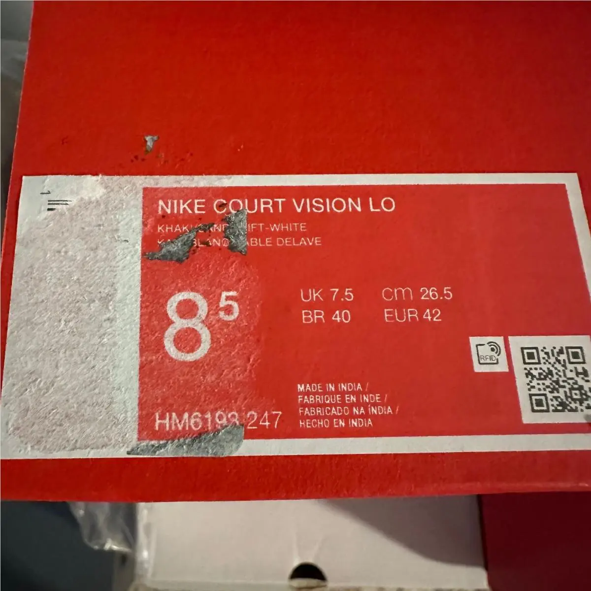 Nike shoes - Nike Court Vision - Court Vision - HM6193-247 - Brown 5