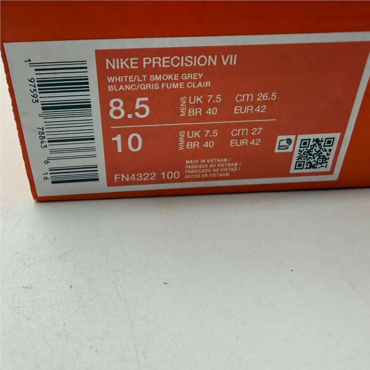 Nike shoes - Nike Precision VII - Precision VII - White 0