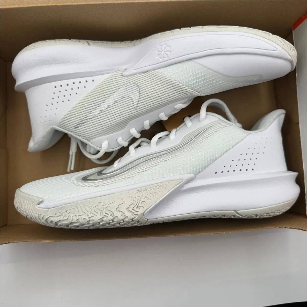 Nike shoes - Nike Precision VII - Precision VII - White 5