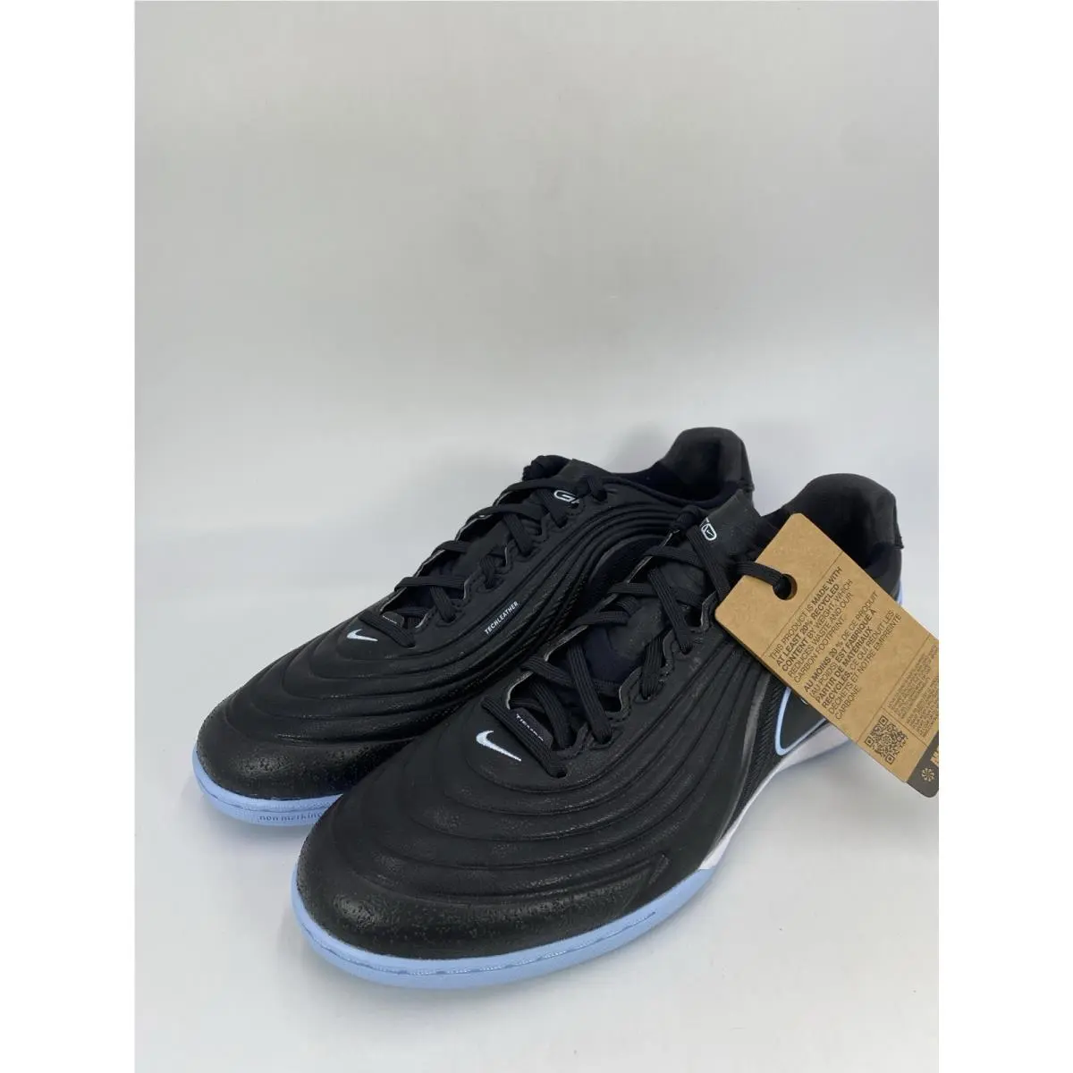 Nike shoes - Nike Tiempo Reactgato - Tiempo Reactgato - HQ3159 040 - Black/Obsidian-Ice Blue (UPC: 198726437948) 2