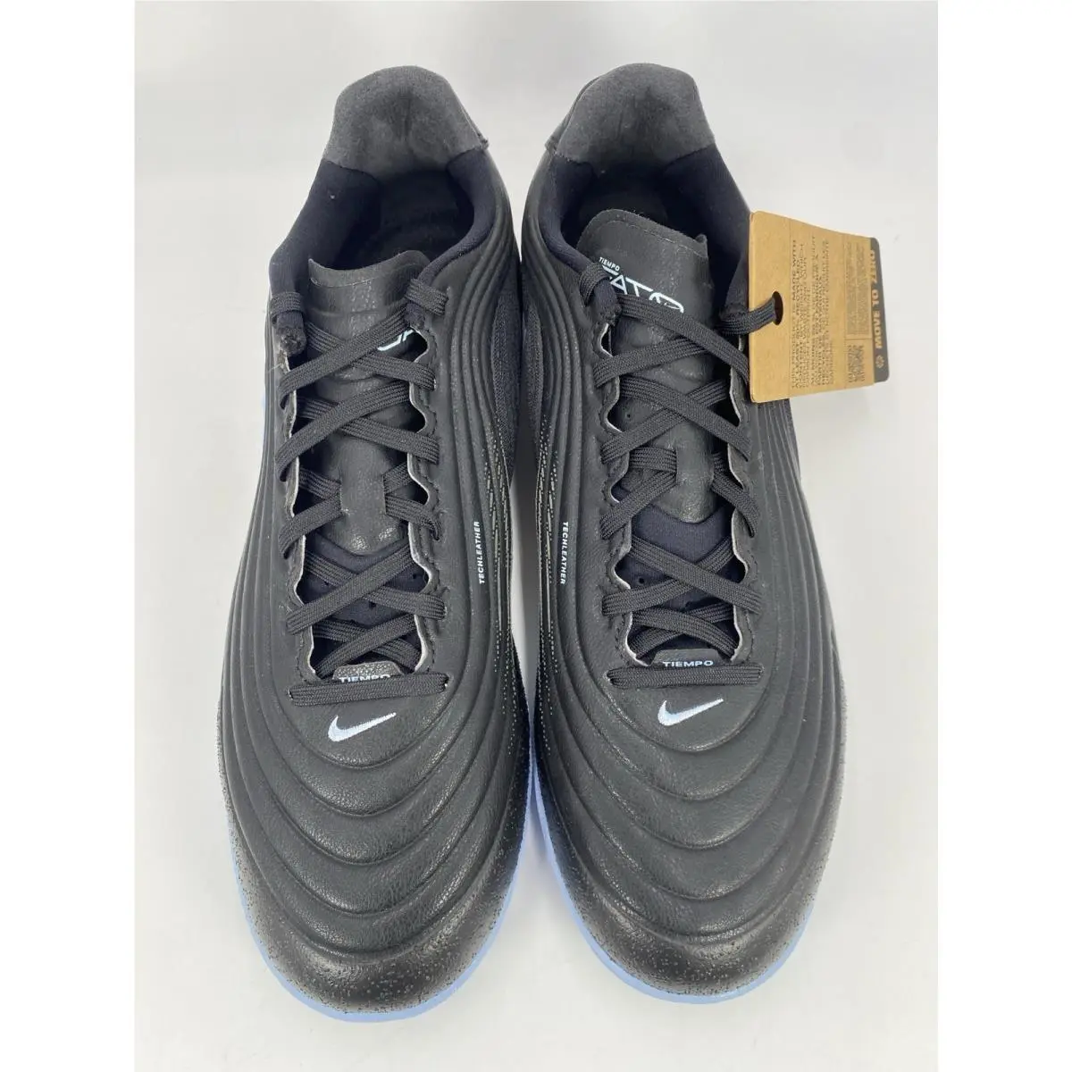 Nike shoes - Nike Tiempo Reactgato - Tiempo Reactgato - HQ3159 040 - Black/Obsidian-Ice Blue (UPC: 198726437948) 4