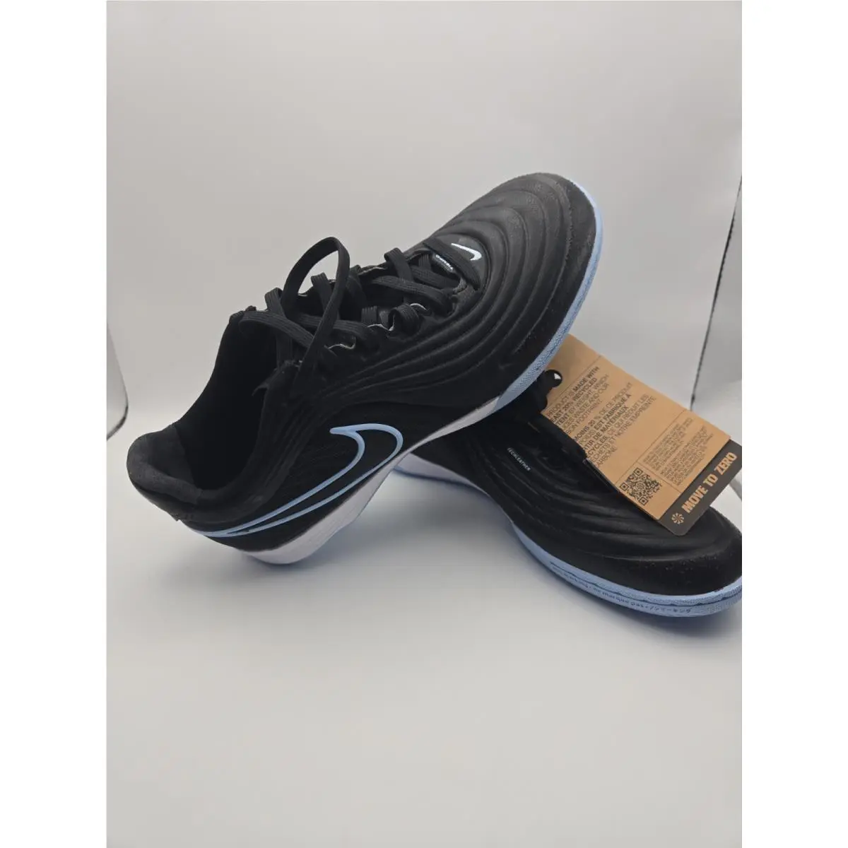 Nike shoes - Nike Tiempo Reactgato - Tiempo Reactgato - HQ3159 040 - Black/Obsidian-Ice Blue (UPC: 198726528530) 0