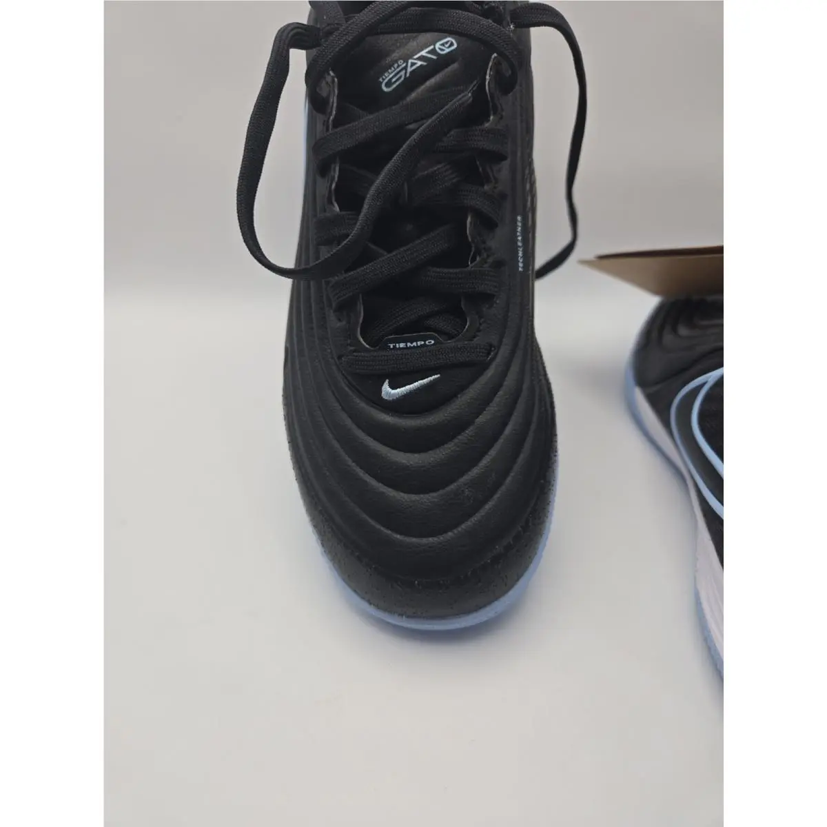 Nike shoes - Nike Tiempo Reactgato - Tiempo Reactgato - HQ3159 040 - Black/Obsidian-Ice Blue (UPC: 198726528530) 2