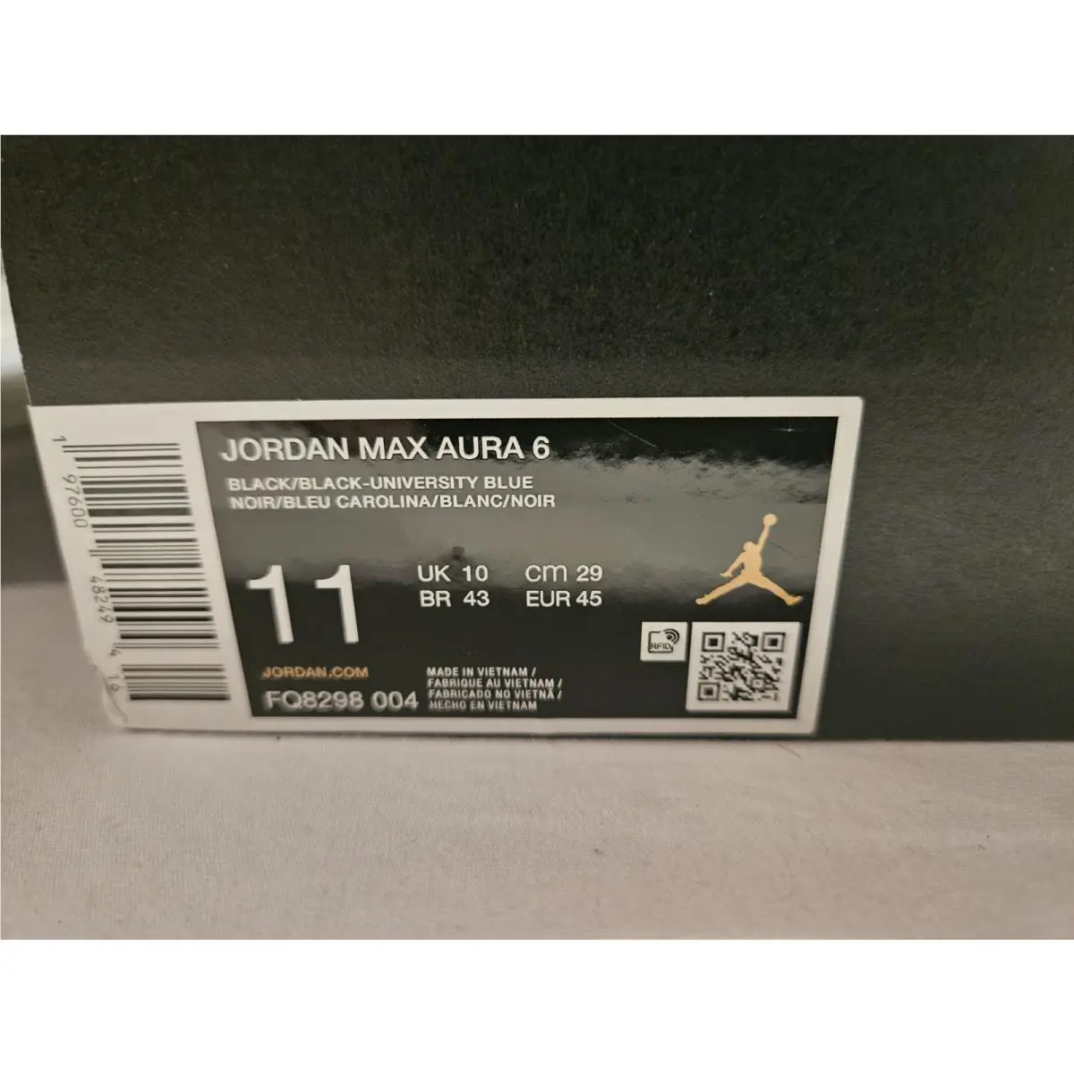 Nike shoes - Jordan Max Aura - Max Aura - FQ8298-004 - Black 0