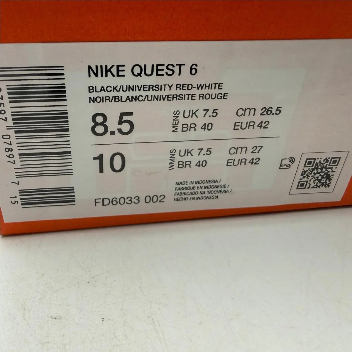 Nike shoes - Nike Quest 6 - Quest - Black 0