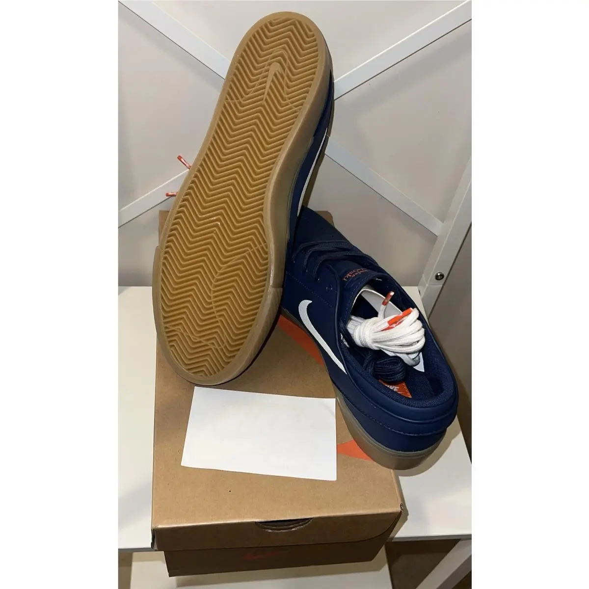 Size 8.5 - Nike Zoom Stefan Janoski+ SB Navy Gum