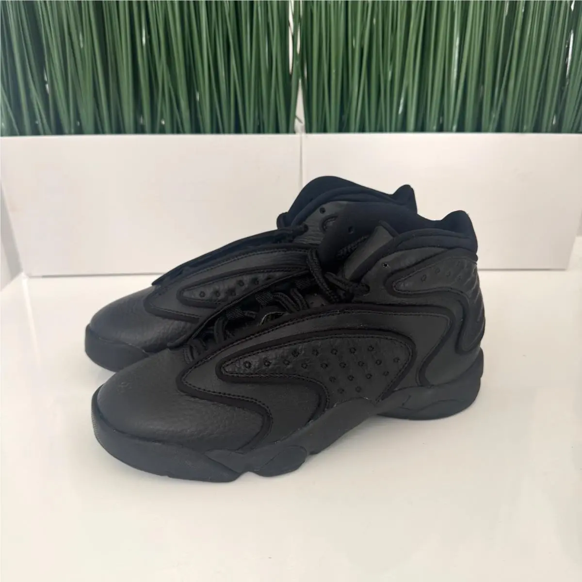 Nie Jordan Pro Strong Nby Mens Basketball Shoes Black CW0907-001 Size 6