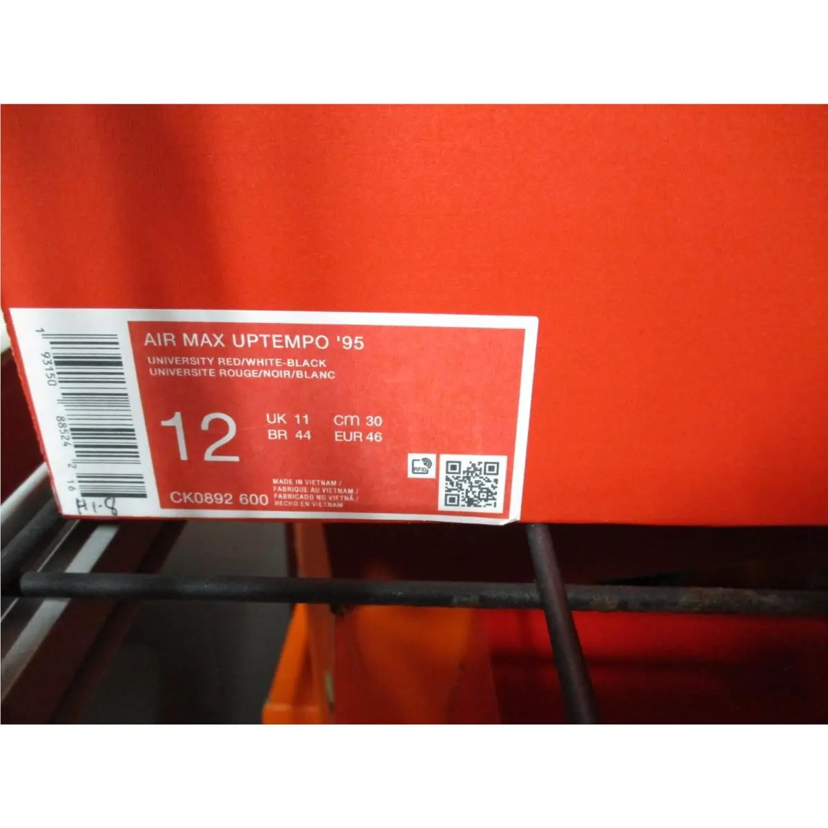 Nike shoes - Nike Air Max Uptempo - Air Max Uptempo - CK0892-600 - Red 8