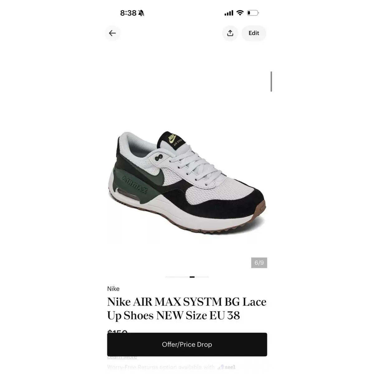 Nike shoes - Nike Air Max SYSTM - Air Max SYSTM - White 1