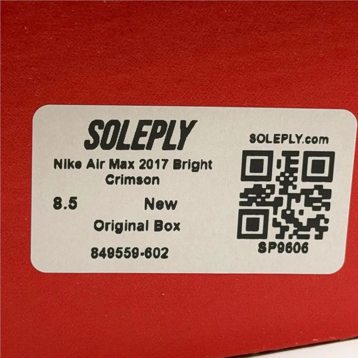 Nike shoes - Nike Air Max 2017 - Air Max - Red 6