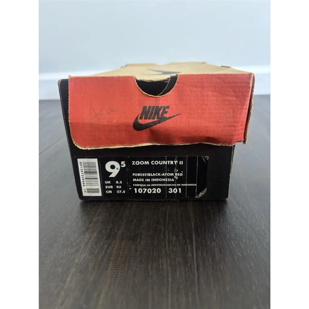 Nike shoes - NIKE ZOOM COUNTRY - ZOOM COUNTRY - Green/ Black/ Red 5